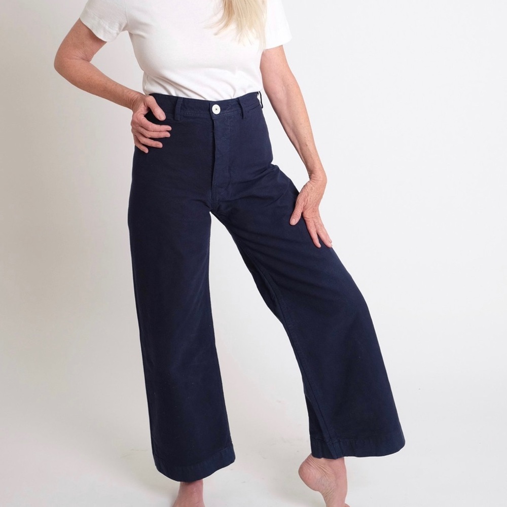 JESSE KAMM sailor pants in Midnight